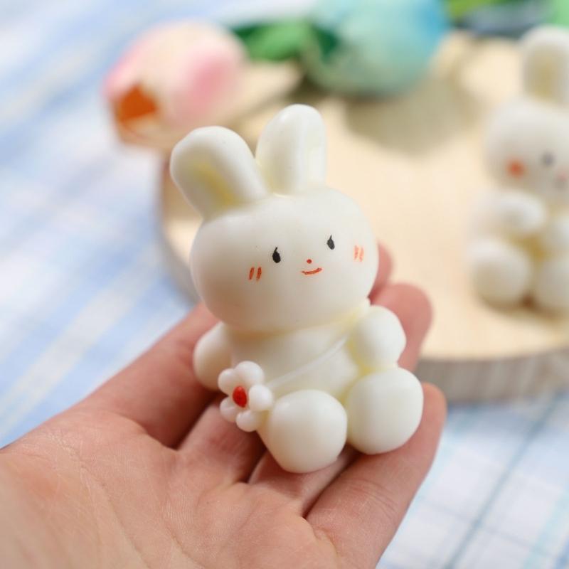 3D Rabbit Silicone Mold Easter Aromatherapy Candle Mould Resin Clay Soap Making DIY Craft Chocolate Cake Decorating Tool