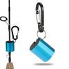 Fishing Rod Holder Portable Fly Rod Fishing Pole Holder Clips Multi-color Wading Staffs Tackle Accessories