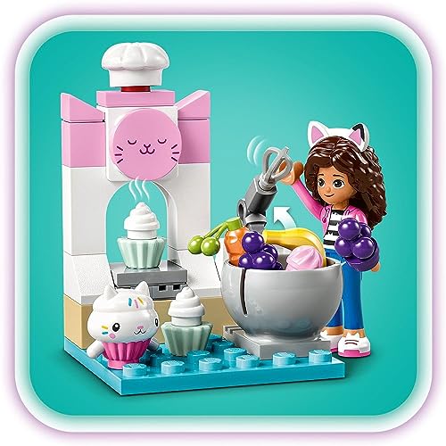 LEGO Gabby's Dollhouse Fun Pastry Chef Play Toy Present Birthday Block Educational Christmas Boys Girls Children 4 Years Old 5 Years Old 6 Years Old P