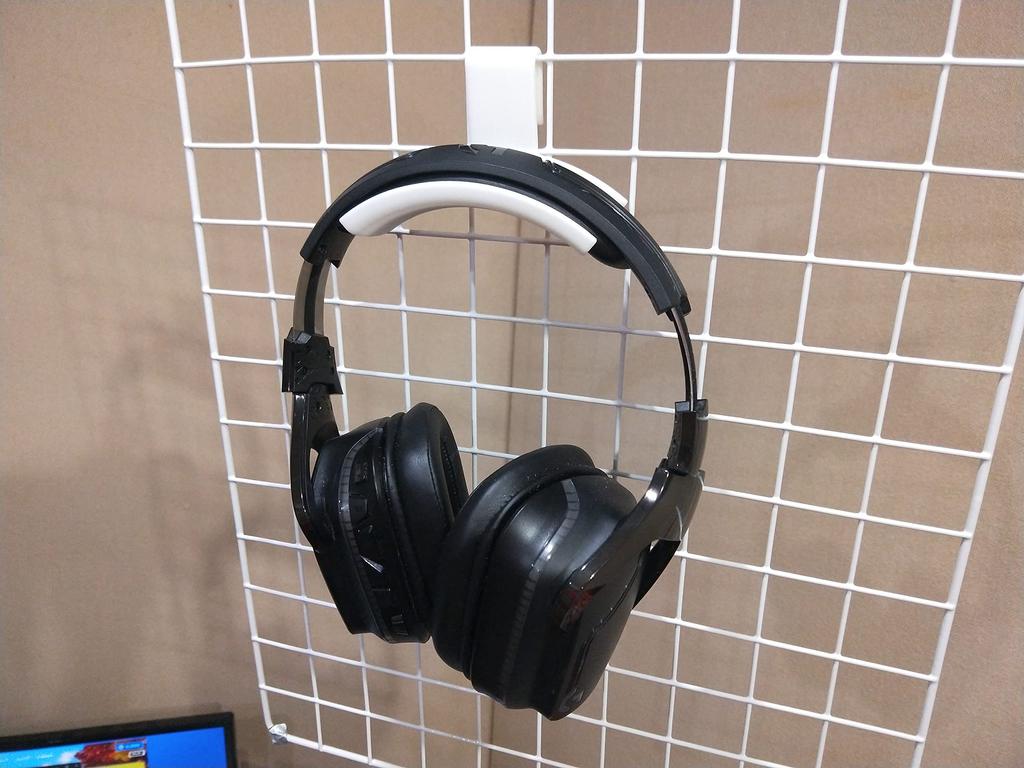 Headset Holder For Steel Racks [MH-Device] -