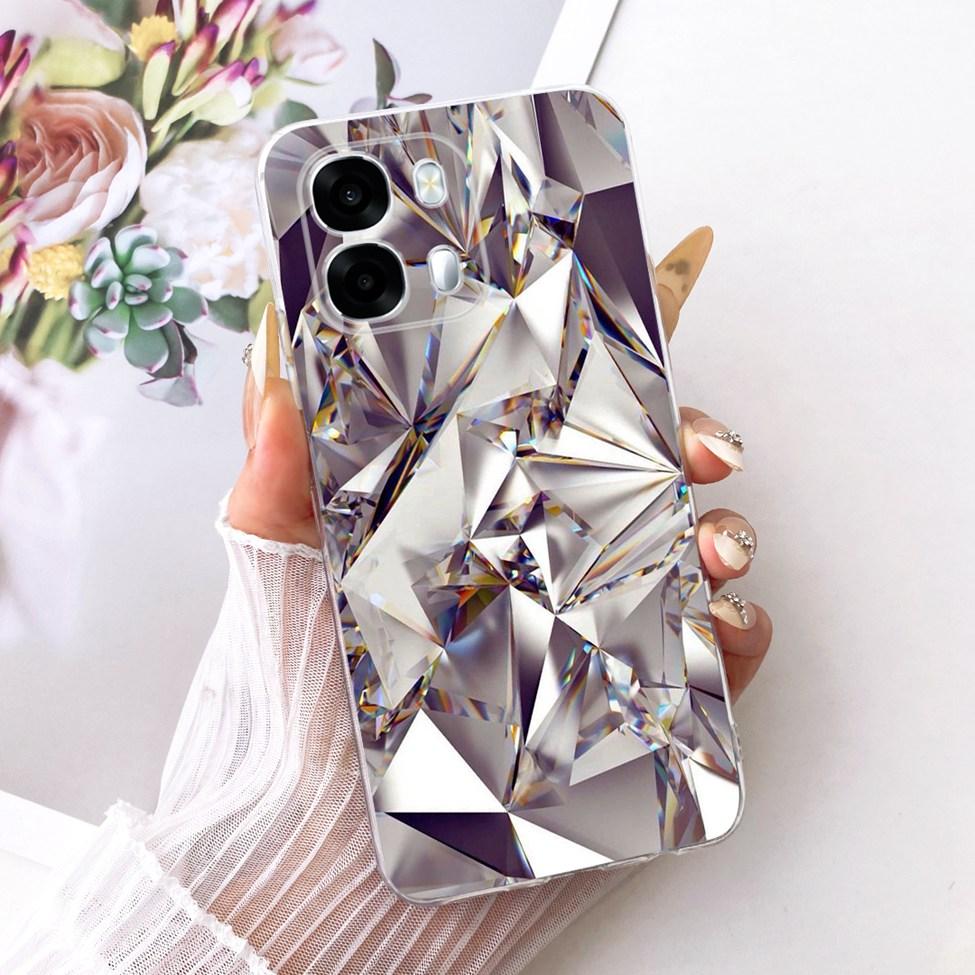 Klares Gehäuse für Oppo A6s 5G Hülle CPH2789 Luxuriös Süß Mode Schmetterling Cool Bemalte Abdeckung für Oppo A6s 4G CPH2815 Handyhülle