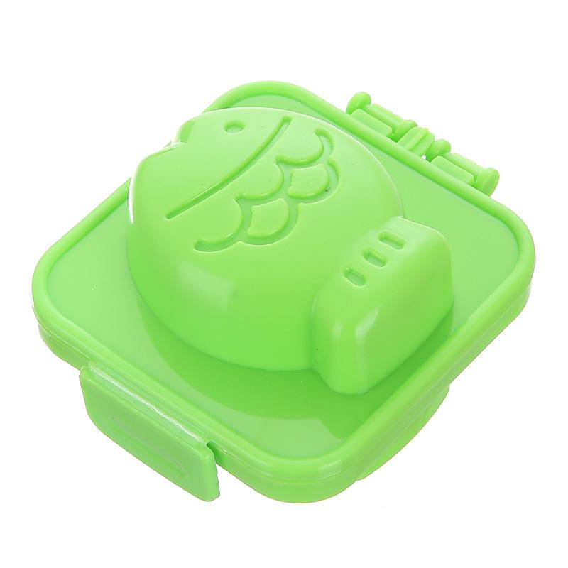 Egg Mold Cute Cartoon Baby Rice Ball Mold Egg Ring Bento Accessories Rabbit Bear Fish Decorating Tool Kitchen Gadgets