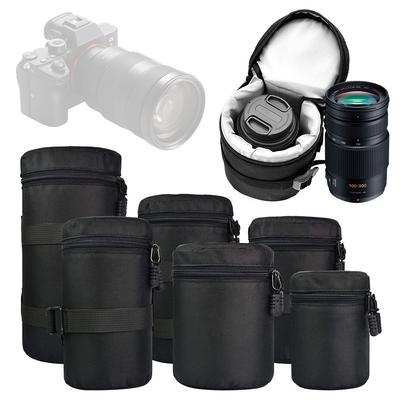 Sac de objectif d'appareil photo de luxe Pochette étanche pour reflex numérique Nikon Canon Sony Olympus Étui Souple rembourré