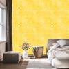 Stars Wallpaper Yellow and Cream for Living Room and Bedroom 50x1000