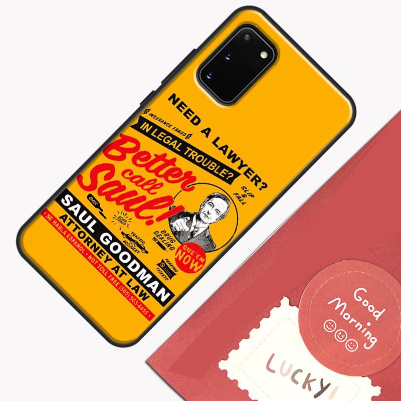 Better Call Saul Phone Case For Samsung Galaxy S26 S25 S24 S20 S21 S22 S23 Ultra S10 Plus S25 FE Cover Shell