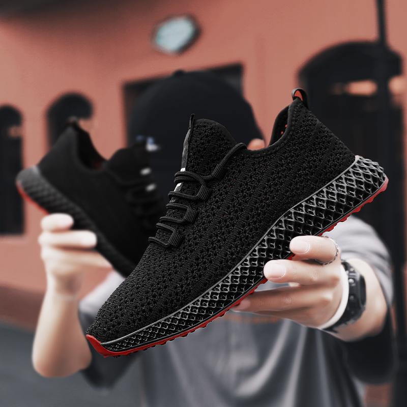 Summer Mesh New Men 'S Sports Shoes Outdoor Lightweight Sports Casual Men 'S Shoes Breathable Shock Absorption All -Match Shoes