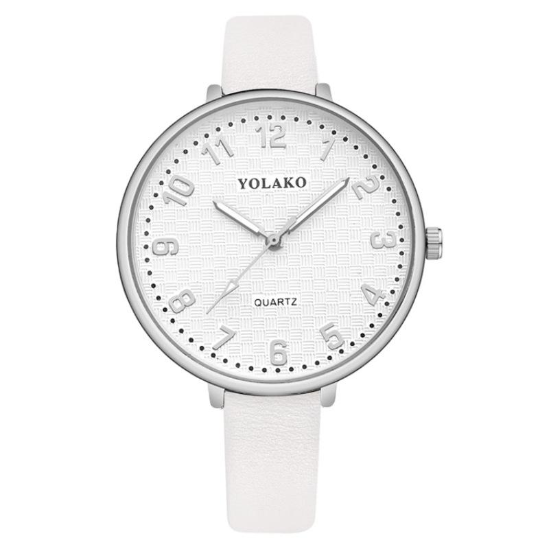 

Популярные европейские и американские модные цифровые женские часы женские часы с ремешком кварцевые часы белый