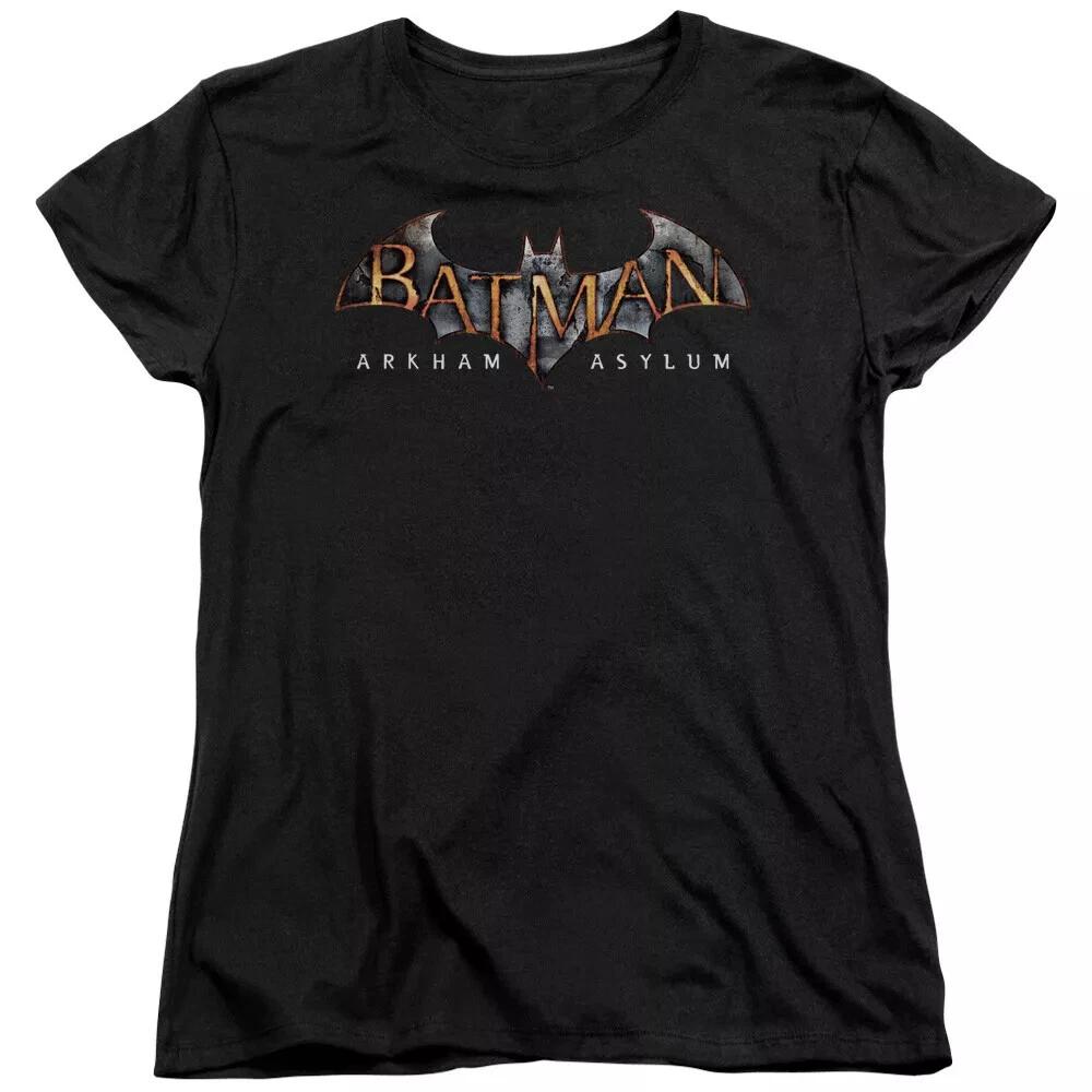 Batman Arkham Asylum  Logo  Women s T-Shirt 4XL