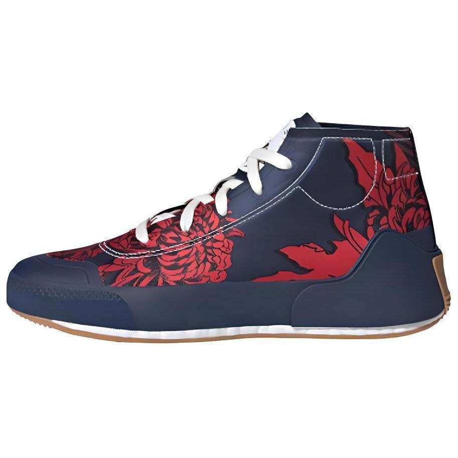 (WMNS) adidas Stella McCartney x Treino Mid  Floral Print - Collegiate Navy  Women s FY1641 EU 36