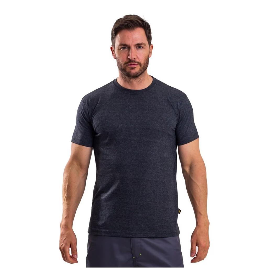 Iron Mountain Herren-T-Shirt mit Rundhalsausschnitt und entspannter Passform (Packung mit 5)