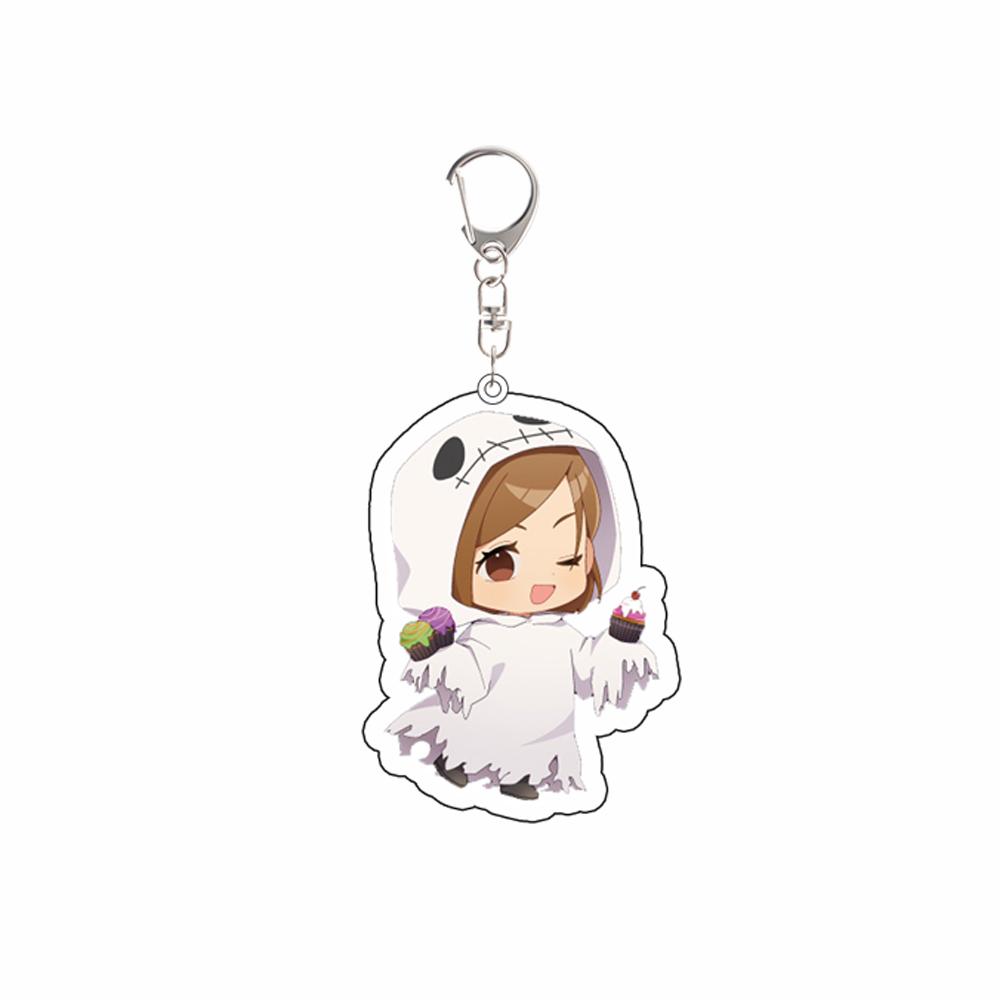 For Jujutsu Kaisen Itadori Yuji Fushiguro Megumi Kugisaki Nobara Gojo Satoru Nanami Kento Acrylic Lovely Keychain Backpack Pendant