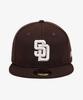 NEW ERA Mlb Authentic San Diego Padres Fitted Cap Alt Brown