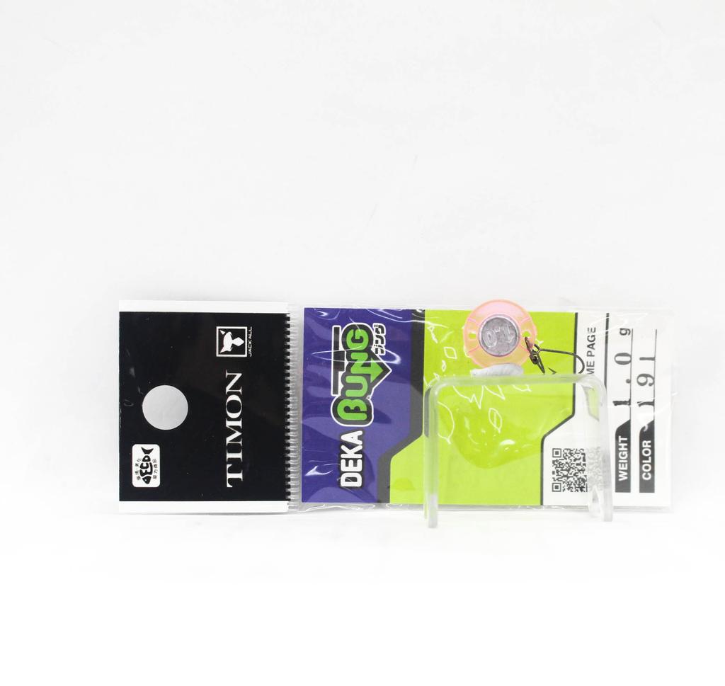 Jackall Timon Deka Bung 1 grams Sinking Lure 191 Clear Peach (4780)