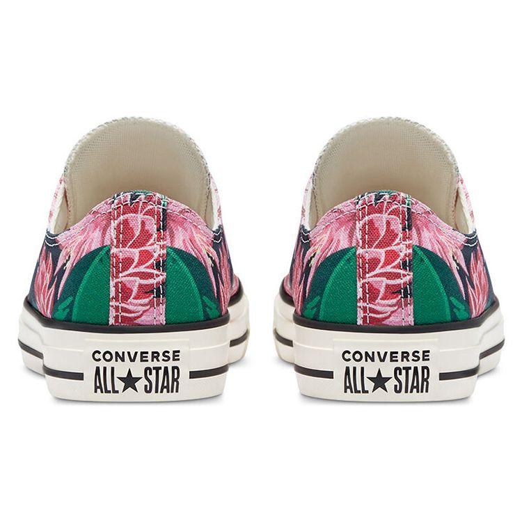 Converse Chuck Taylor All Star Low Comfortable Casual Low Top Canvas Shoes Unisex Sneakers Black Red 171134C