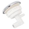 Massage Tub Jet Nozzle Adjustable Slick Appearance Stainless Steel and PVC Water Outlet Pool Jet Nozzle for Spa Tub