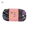 100g Ecopelle Filato da Crochet Lucido Filato per Maglia Fai-da-te Pallina di Filato per Borsa Coperta Cuscino Maglia Maglia all'Uncinetto Filato
