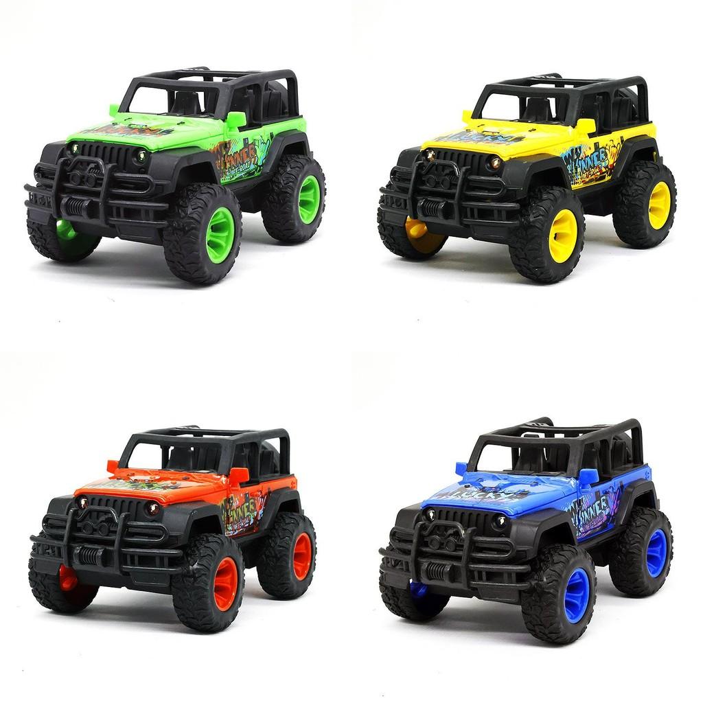Inertia Off Road Car Toy Lights Sound Children Playtime Gifts Festival