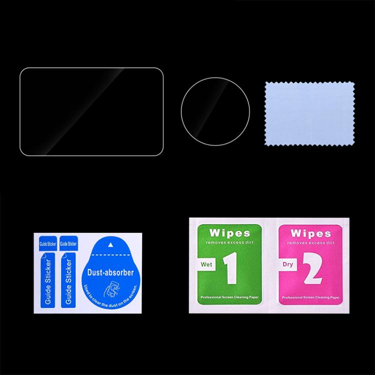 For Insta360 GO Ultra PULUZ 2 In 1 Screen + Lens Tempered Glass Film (Transparent)