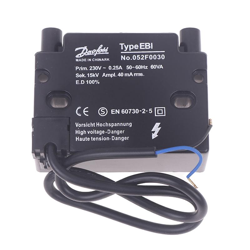 

Трансформатор запалювання імпульсний, Високовольтний пальник, Запальник дизельного палива, метанолу, відпрацьованої олії, Тип Ebi Електронний Трансформ 220В чорний