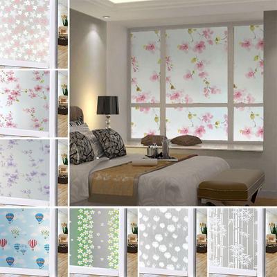 Opaque Privacy Protective Bedroom Cover Decorative Glass Stickers Window Film