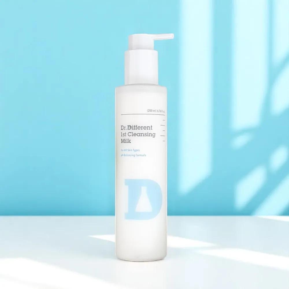 DR.DIFFERENT First Cleansing Milk Mildly Acidic 200ml 1 Bottle