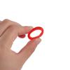 8pcs 8pcs Soft Home Round Mixed Color Keys Cap Silicone Keyring Key Covers