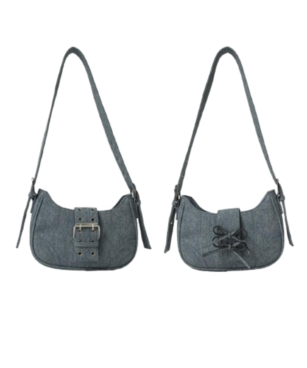 

Поясная сумка-полумесяц для женщин F Синяя соната [WEGO] Мульти-WAY