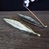 Leaf Incense Socket, Insert Incense Rack,creative aromatherapy decoration, Home indoor incense burner decoration, suitable for meditation, yoga