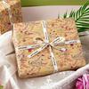 5m/Roll Floral Gift Wrap Rustic Style Botanical Wrapping Paper  Party Gift Packaging