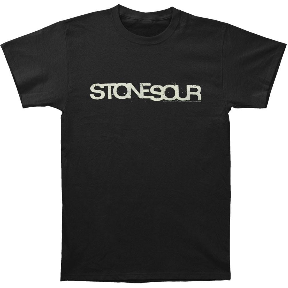 Men s Stone Sour Crest 07 T-shirt Small Black XL