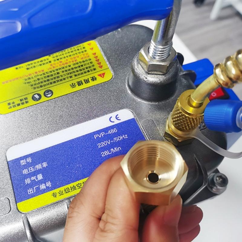 Universal HVAC Service Hose With 3 Color Option HVAC Charging Hose Tube Kit Hose Low Loss Fittings 1M Long