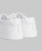 Musinsa Standard Leather Court Sneakers [White]