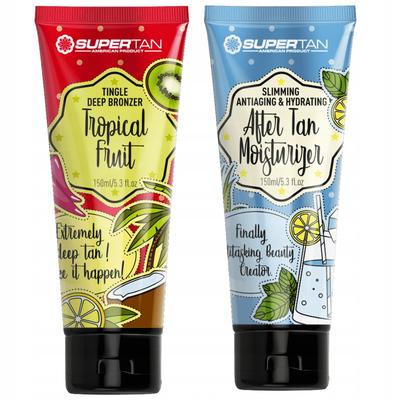 SuperTan Tropical Brilliance Tingle Bronzer & After-Tan Set 150ml