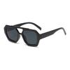 European and American sunglasses women's retro double beam sunglasses Internet celebrities street shooting thin glasses light luxury high-end accessor