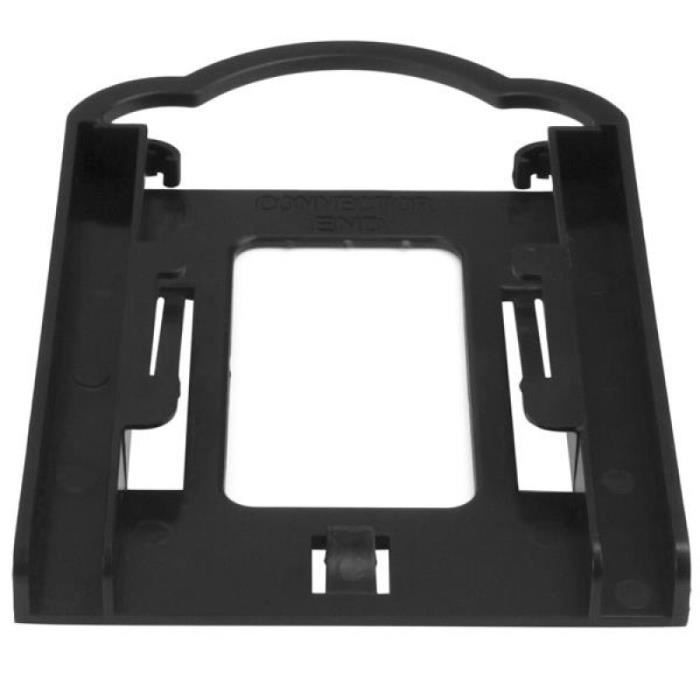 startech 2.5 ssd - hdd mounting bracket for 3.5 drive bay - 5 pack noirdisque dur support pour sur disque dur de 2,5" |