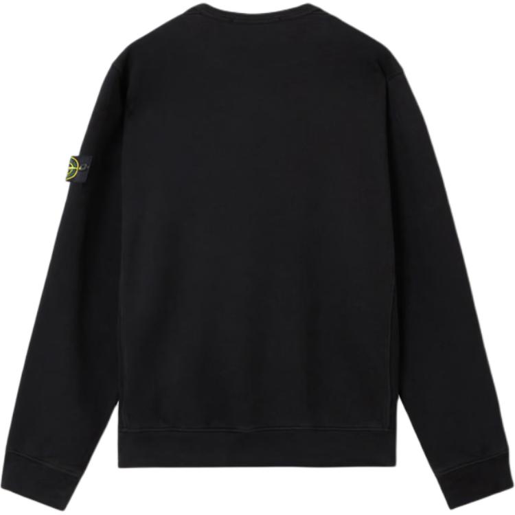 Stone Island Classic Solid Color Brushed Fleece Cotton Crew Neck Pullover Sweatshirt Unisex sweatshirt K2S156100028S0A20V0029