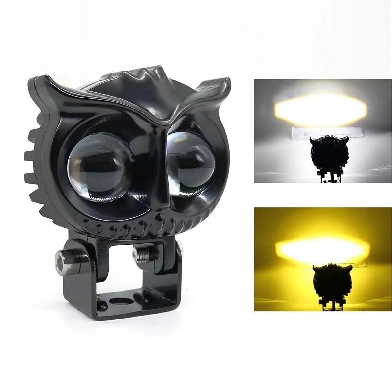LED Work Light Spot Fog Headlight Yellow White Offroad Driving UTV SUV ATV Pod Car Accessories