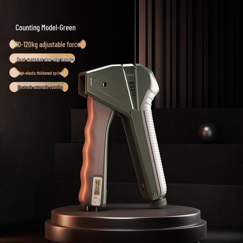 Adjustable Grip Strengthener with Counter for Hand and Arm Rehabilitation Training