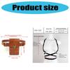 Renaissances Vikinges Costume Accessories,Medieval Pirate Bag Waist Harness Belt Halloween Renaissances Cosplay Costume