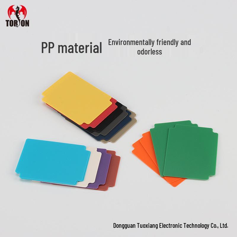 Colored Frosted PP Card Dividers for TCG: Pokemon, Ultraman, Yu-Gi-Oh