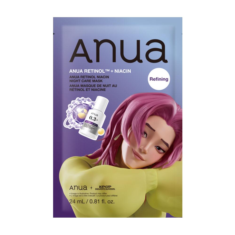 

[Охотники на демонов K-Pop] Набор из 5 тканевых масок Anua (8 типов) (+1 Дополнительный лист) / KDH Retinol 5+1