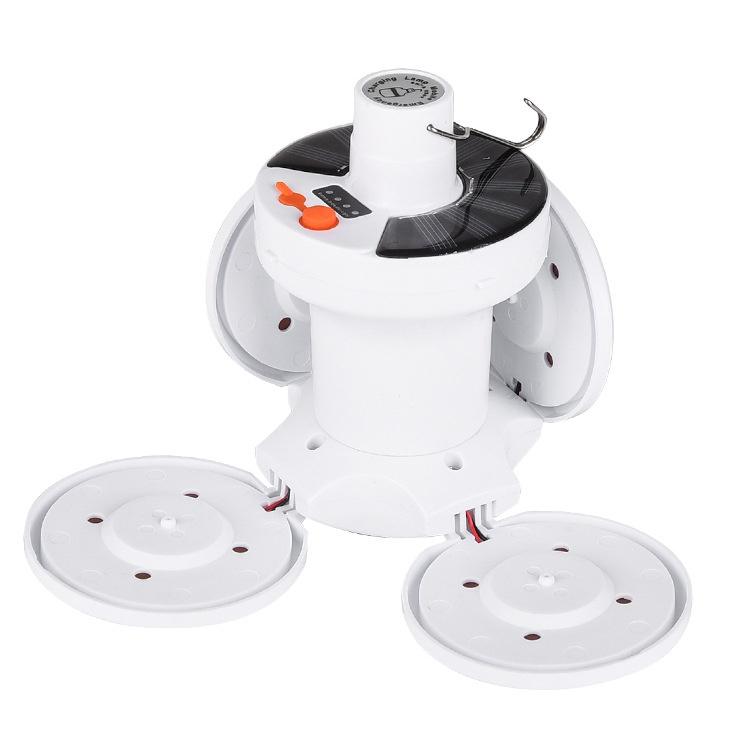 LED-Glühbirne, Solarleuchte, für den Außenbereich, wasserdicht, Notfall, Solar-/USB-Kabel, wiederaufladbare Glühbirne, Licht, Camping, Gartenbeleuchtung, Solarlampe