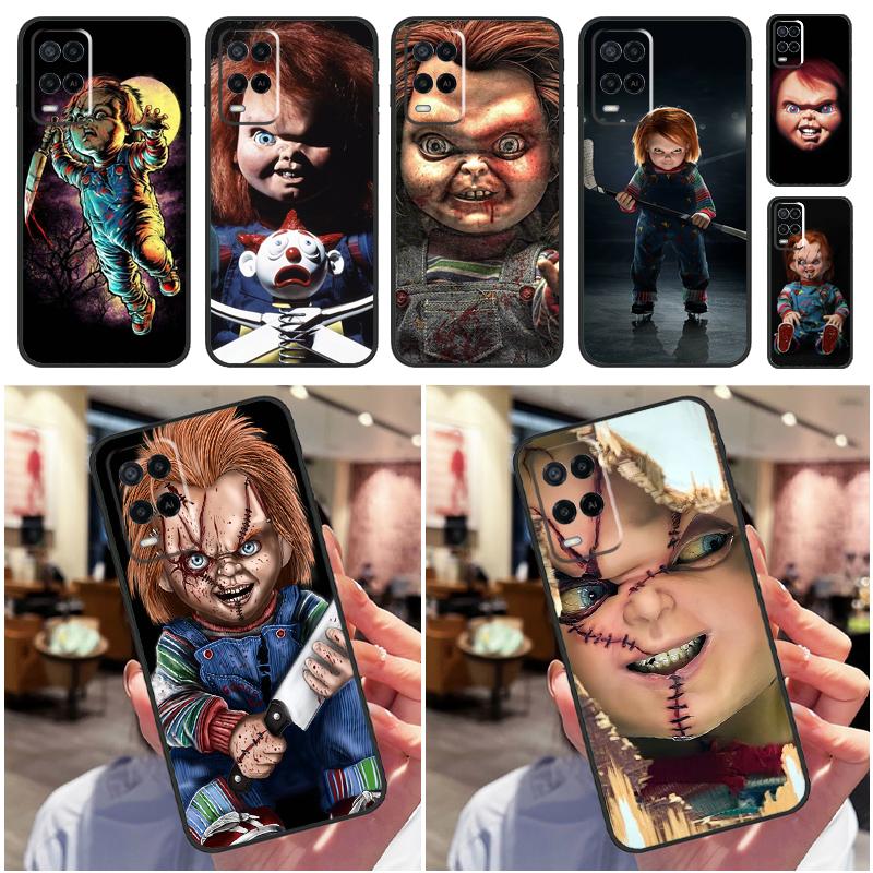 Scary Chucky Doll Horror Movie Case For OPPO Find X5 Pro X3 Lite A15 A16 A52 A72 A5 A9 A31 A53 A83 A93 A94 A74 A54 Cover