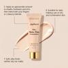 Zephoco Smooth Hydrating Foundation Natural Lightweight Silky Waterproof Portable Easy Application 30ml