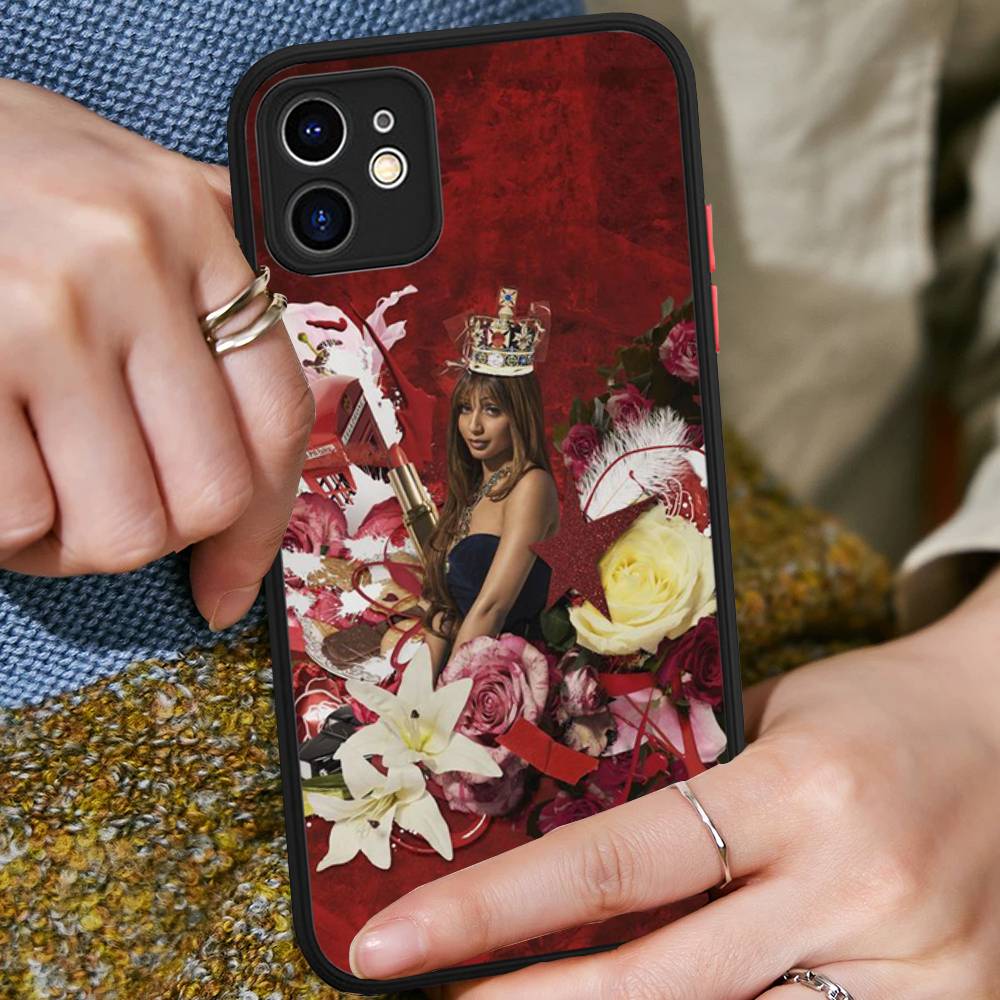 

Singer Pinkpantheress Phone Case For IPhone 16 15 14 13 12 11 Pro Max 7 8 6 6s Plus Matte Cover iphone 15 pro