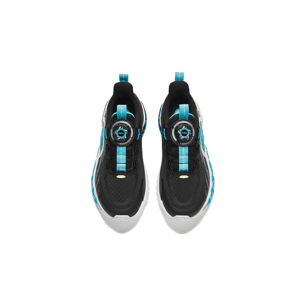 Anta Kids Energy Ring 9.0 Comfortable Non-Slip Wear-Resistant Low-Top Running Shoes Kids Running Shoes Black Blue 312345580-E