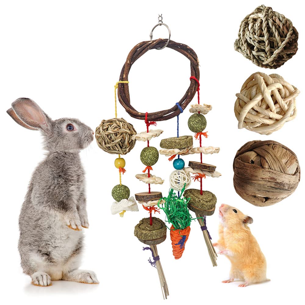 

Игрушка-грызунок из натурального дерева для и Идеально подходит для чистки зубов и снятия стресса и Идеально подходит для мелких животных, таких как и Хомяки, Кролики, Шиншиллы, Зубы,