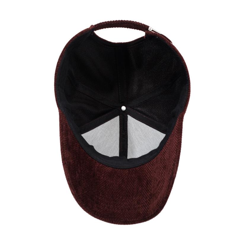 Bokstav Basebollkeps Dam Höst Vinter Utomhuskeps