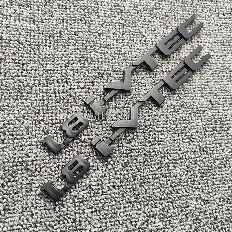 Civic 8./9. Generation Seitenkotflügel Mattschwarz '1.8 i-VTEC' Emblem