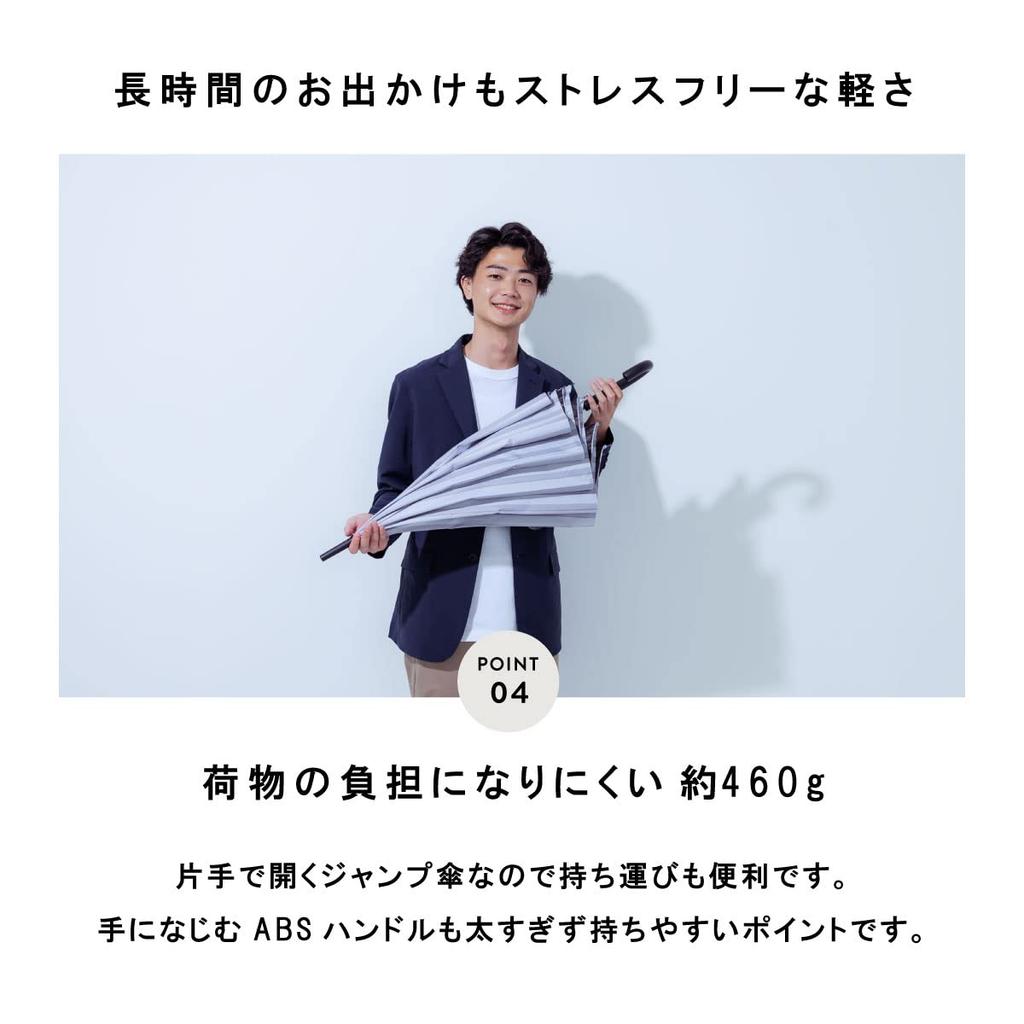 assa Full For Sunny and Rainy Long UV Heat Blocking Heat Stroke For Watching For Jump FJ Men's Parasol, Shading, Days, Umbrella, Large, 60cm, 100%